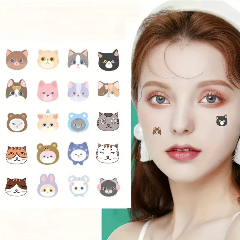 20 Cute Cat Pimple Patches