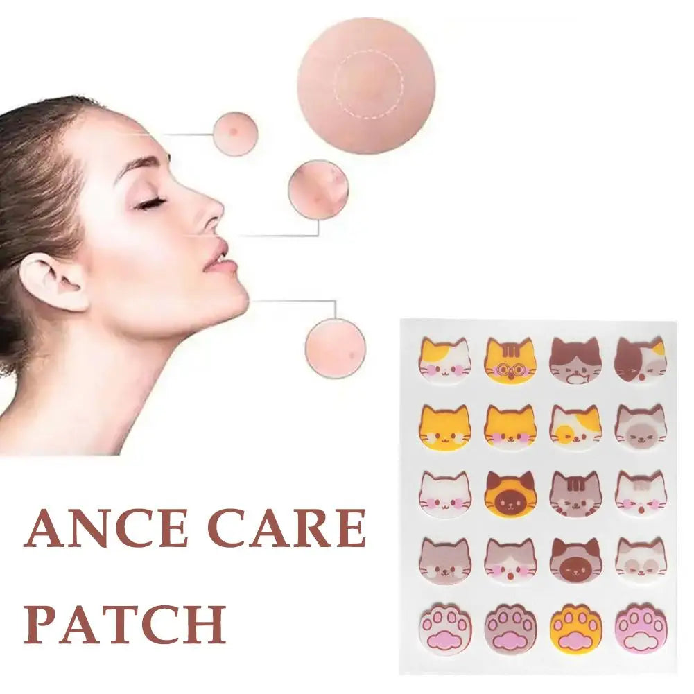 20pcs Cat Pimple Patch