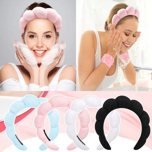 Multi-Colored Bubble Cloth Headband(s)