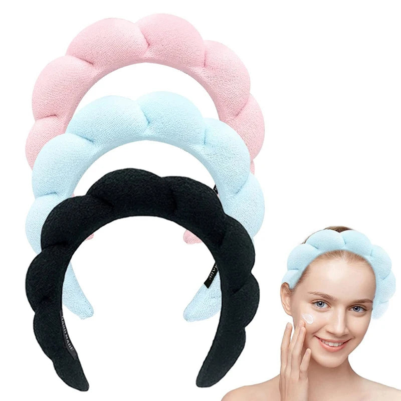 Multi-Colored Bubble Cloth Headband(s)