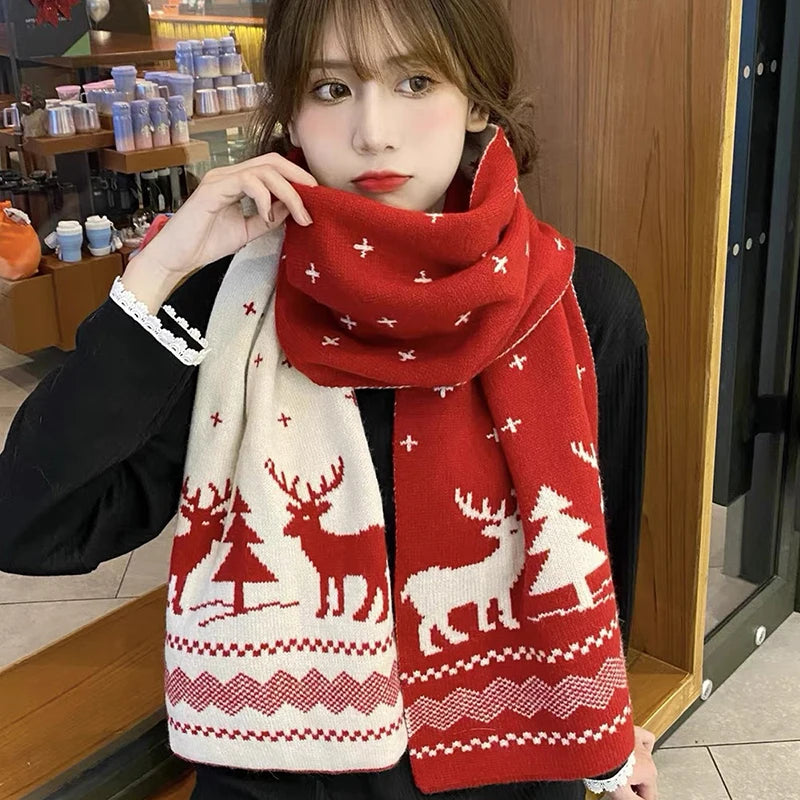 Winter Wool Scarf for Women/Men